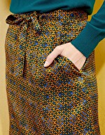 Midi skirt Ecovero femme La Fiancée