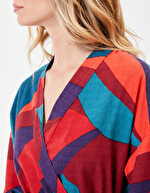 Short Printed Kimono organic cotton femme La Fiancée