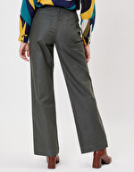 Organic cotton wide-leg trousers femme La Fiancée