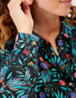 Midi shirt dress Ecovero femme La Fiancée