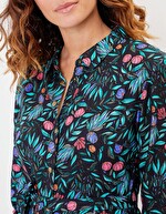Midi shirt dress Ecovero femme La Fiancée