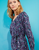 Ecovero midi dress femme La Fiancée