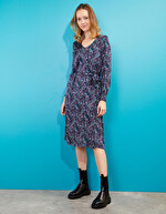 Ecovero midi dress femme La Fiancée