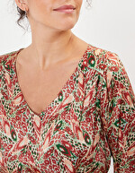 Ecovero midi dress femme La Fiancée