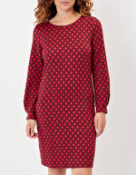 Printed straight dress femme La Fiancée
