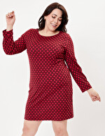 Printed straight dress femme La Fiancée
