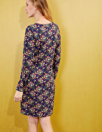 Printed straight dress femme La Fiancée