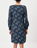 Printed straight dress femme La Fiancée
