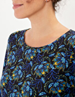 Printed straight dress femme La Fiancée