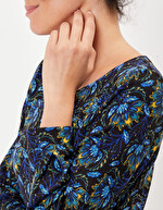 Printed straight dress femme La Fiancée