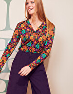 Tailored collar blouse top femme Princesse Nomade