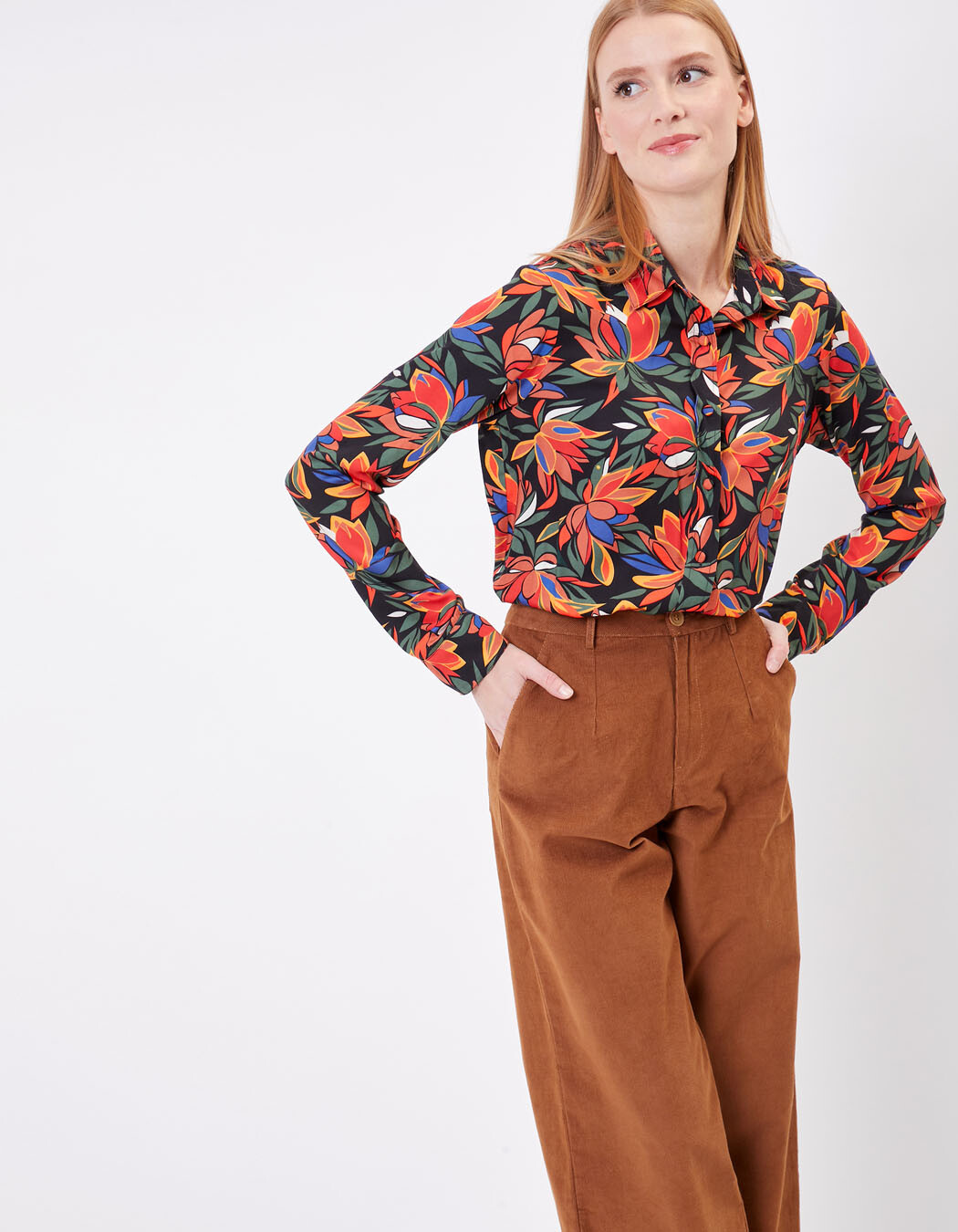 Printed shirt femme Princesse Nomade