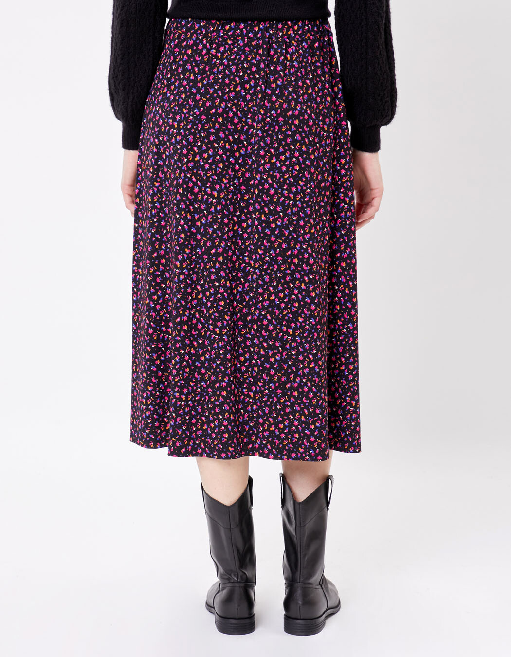 Ecovero jersey midi skirt femme Princesse Nomade