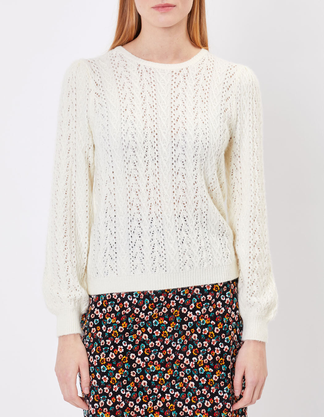 Plain knitted jumper femme Princesse Nomade