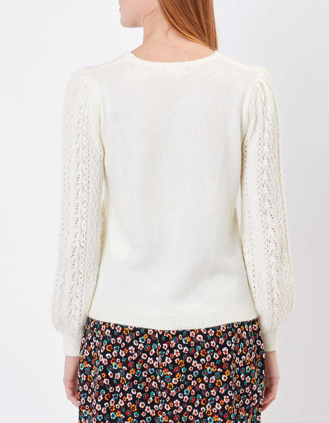 Plain knitted jumper femme Princesse Nomade