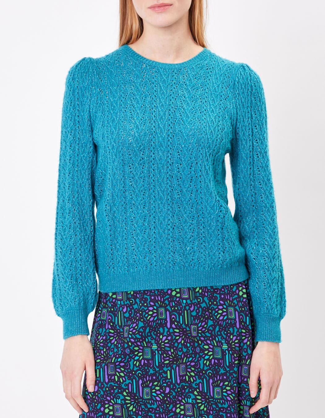 Plain knitted jumper femme Princesse Nomade