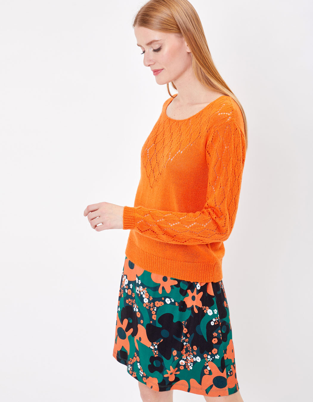 Fancy slim-fit jersey jumper femme Princesse Nomade