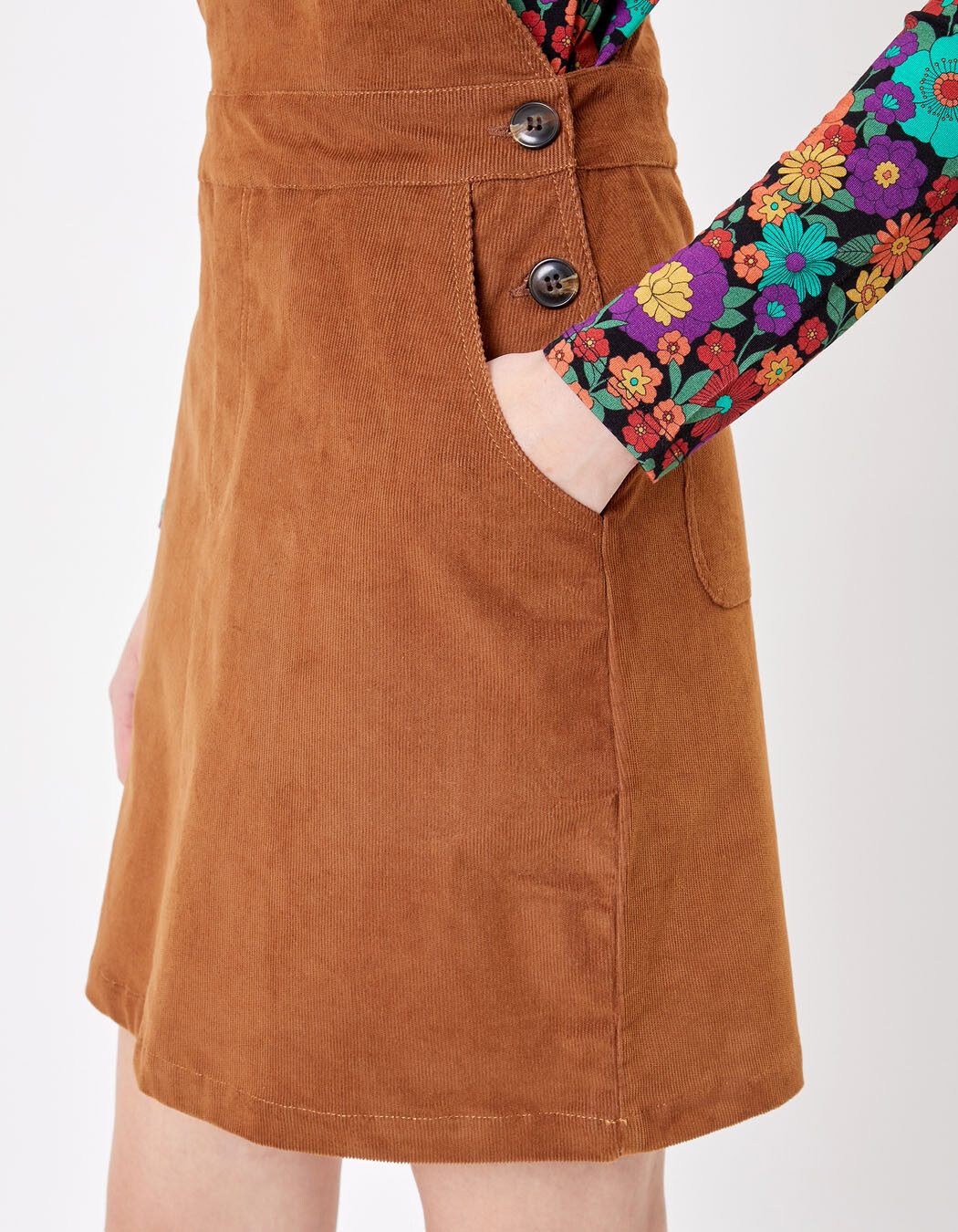 Short velvet overalls dress femme Princesse Nomade