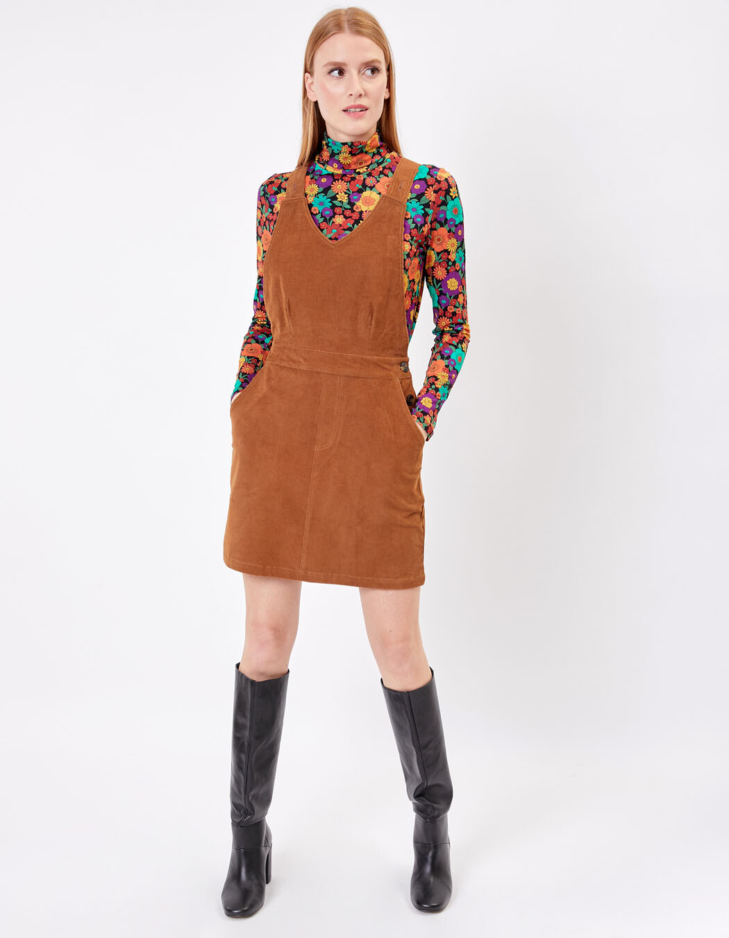 Short velvet overalls dress femme Princesse Nomade