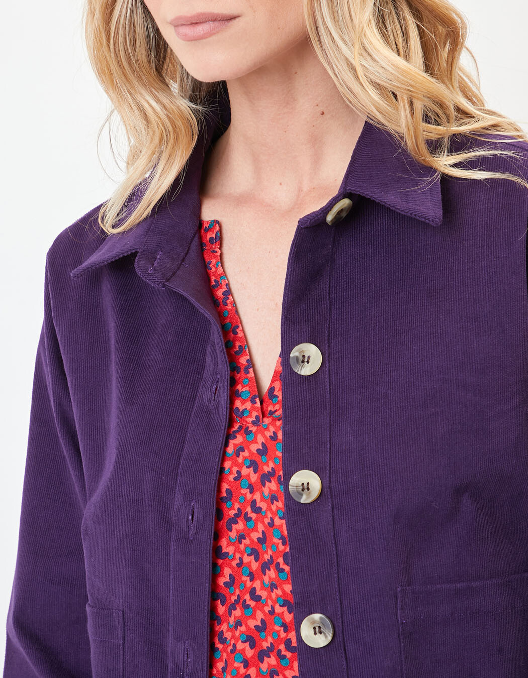 Short corduroy jacket femme Princesse Nomade