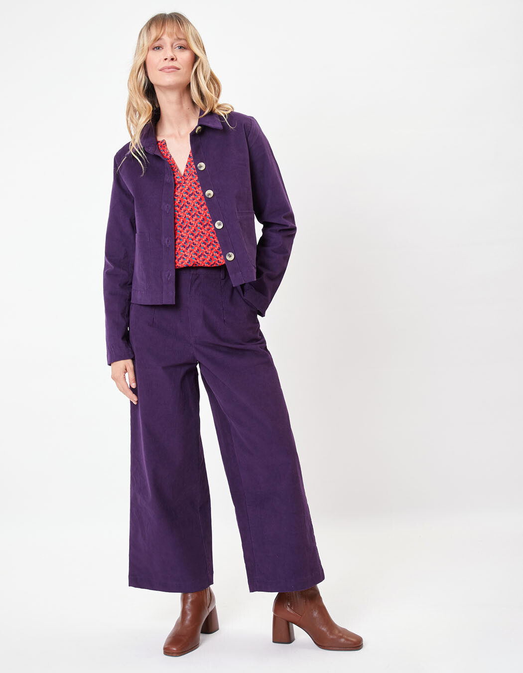 Short corduroy jacket femme Princesse Nomade