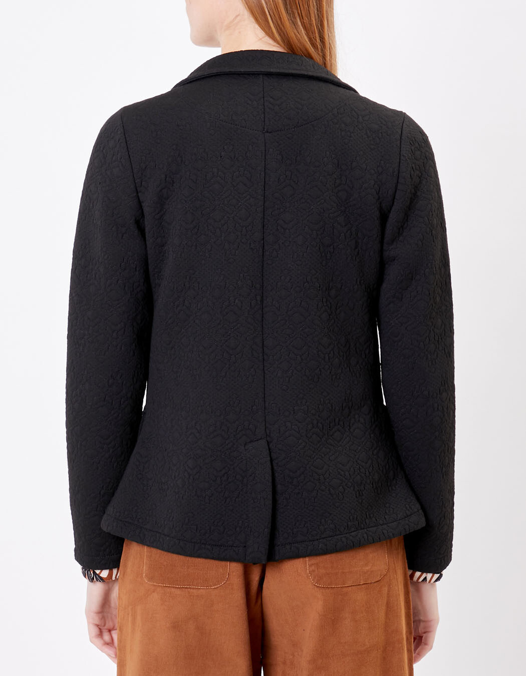 Jacquard knit suit jacket femme Princesse Nomade