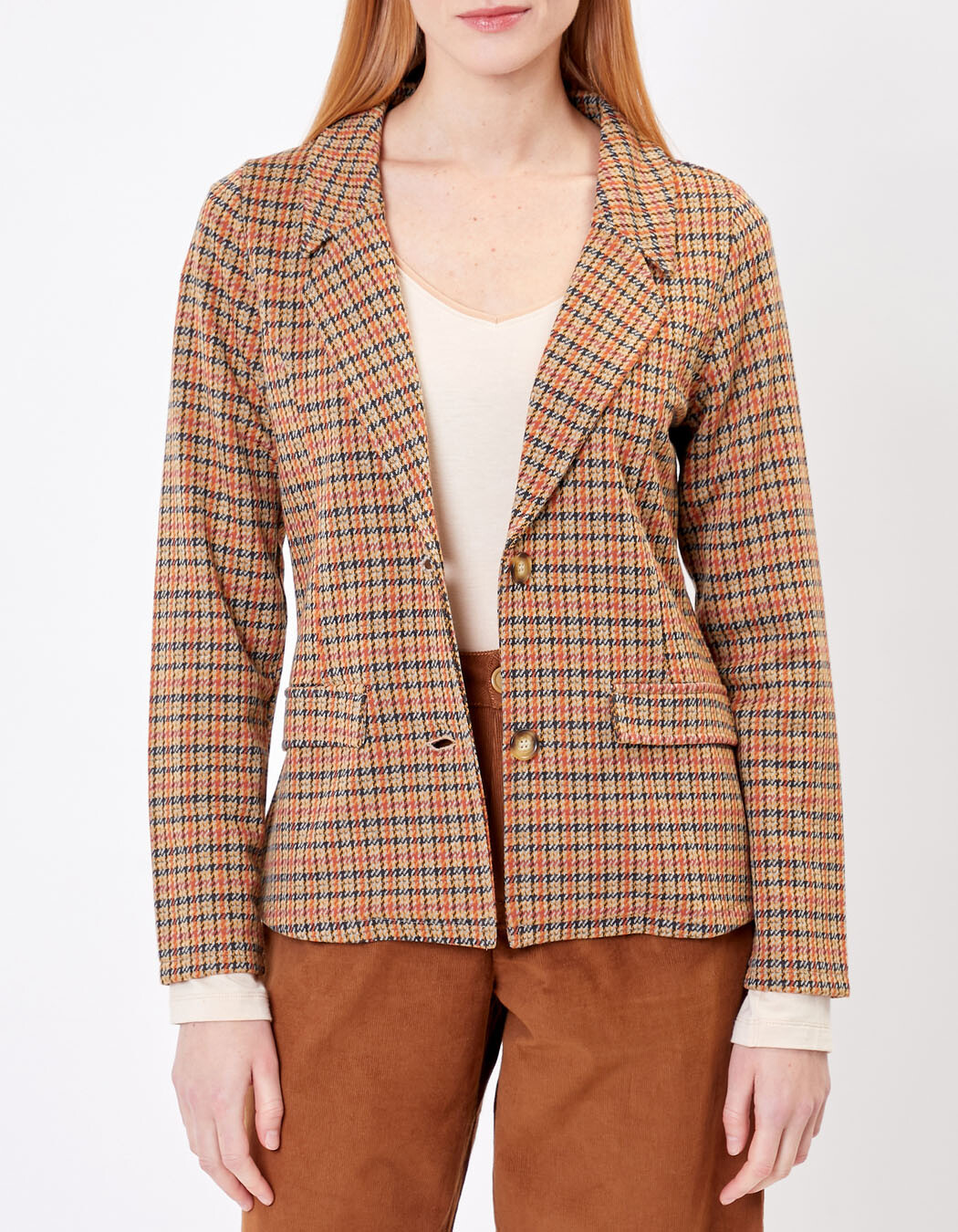 Jacquard knit suit jacket femme Princesse Nomade