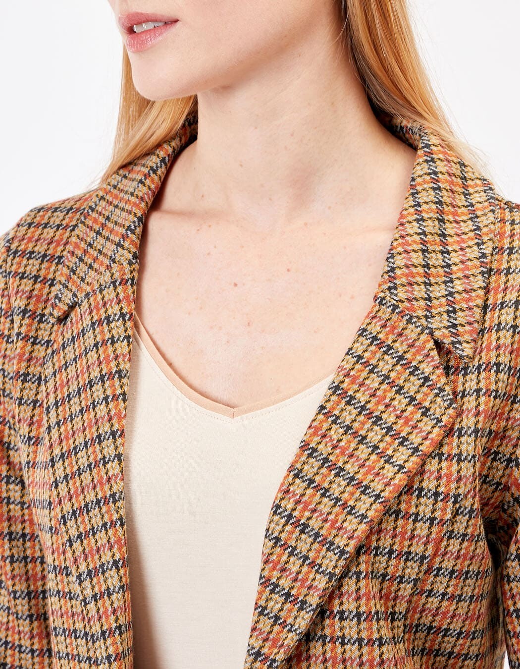 Jacquard knit suit jacket femme Princesse Nomade