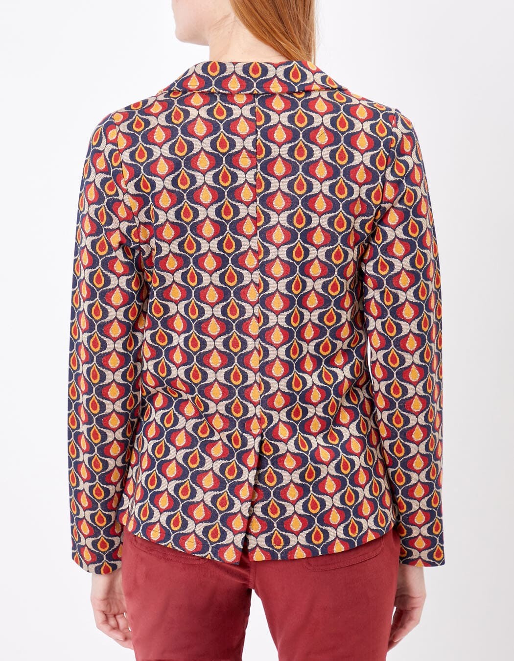 Jacquard knit suit jacket femme Princesse Nomade