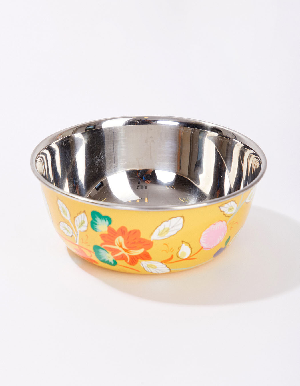 Hand-painted enamel bowl femme La Fiancée