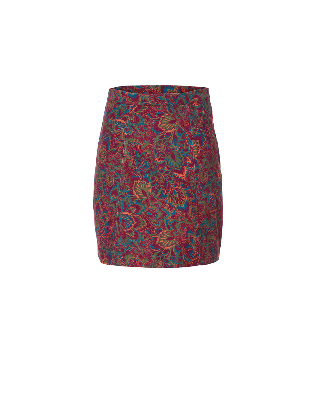 Flared cotton skirt femme La Fiancée