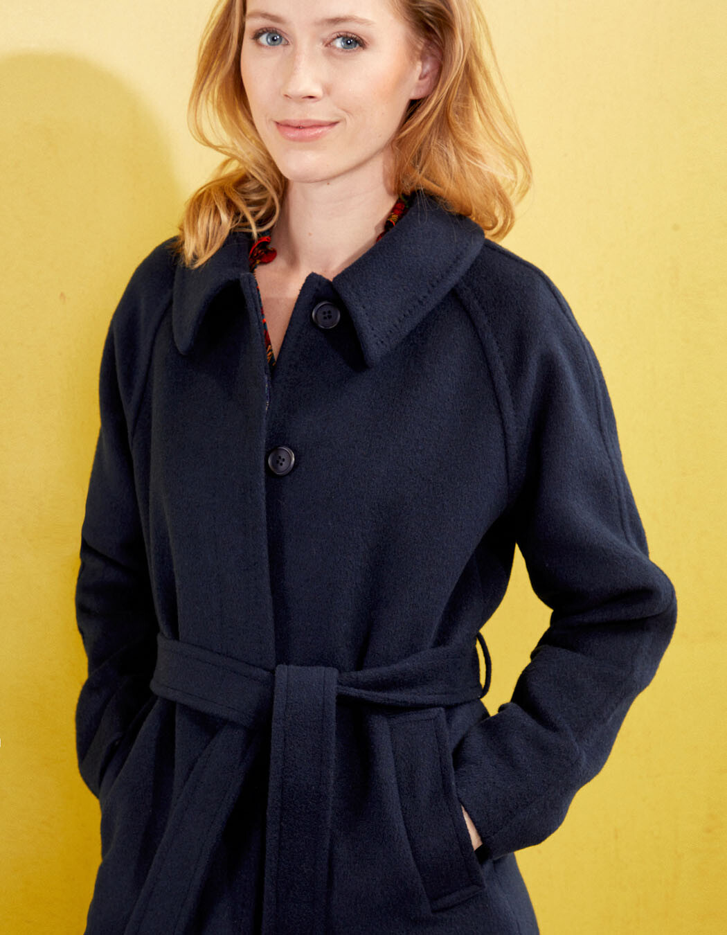 Women's long woo femme La Fiancée