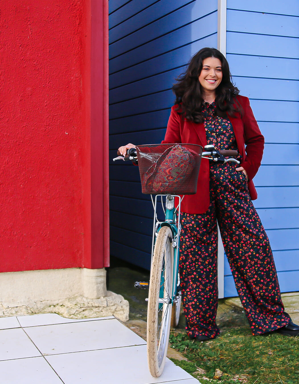 Velvet blazer jacket femme La Fiancée
