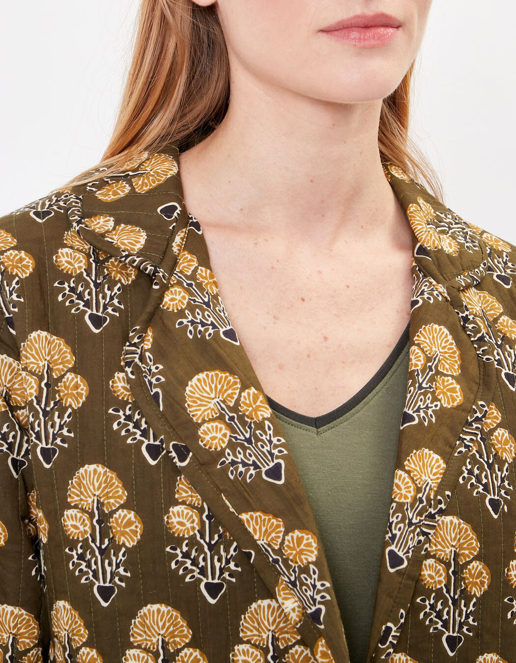 Quilted Suit Jacket femme La Fiancée
