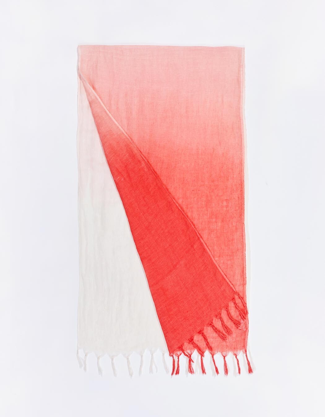 Rectangular linen stole femme La Fiancée
