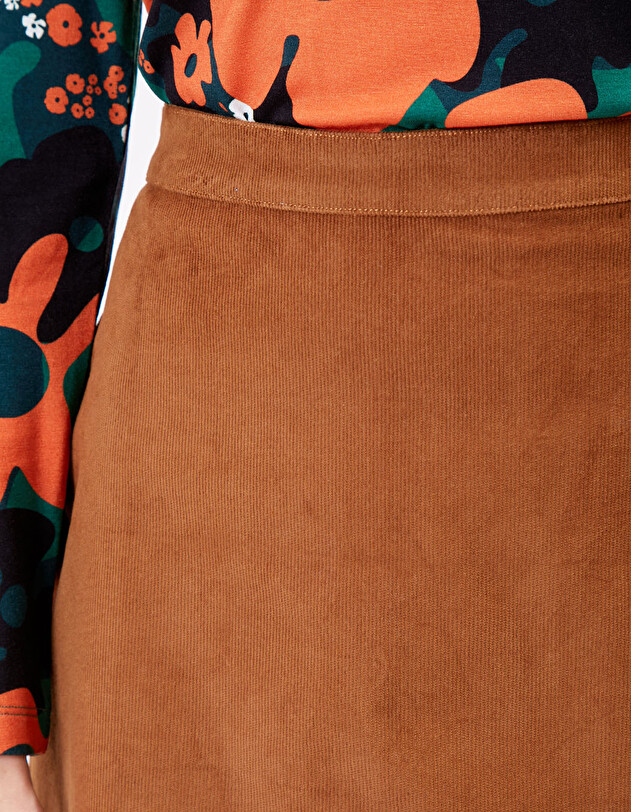 Short corduroy skirt femme Princesse Nomade