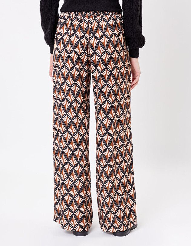 Ecovero fluid wide-leg trousers femme Princesse Nomade