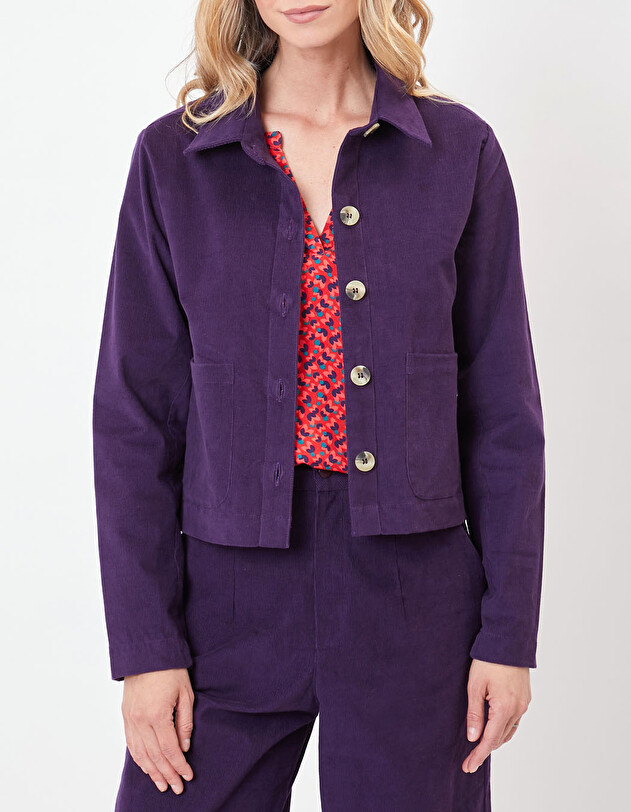 Short corduroy jacket femme Princesse Nomade