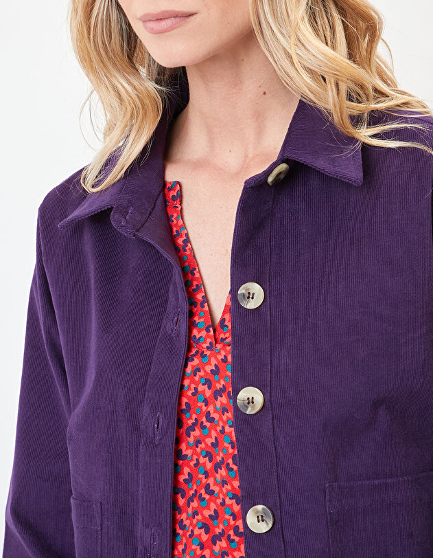 Short corduroy jacket femme Princesse Nomade