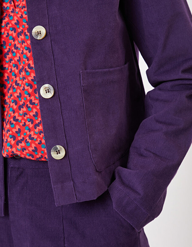 Short corduroy jacket femme Princesse Nomade