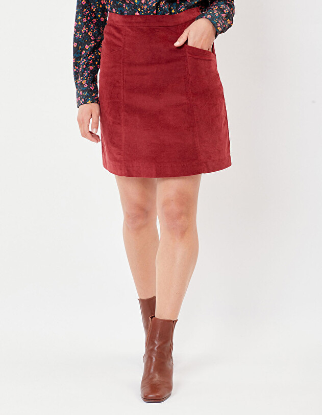Flared cotton skirt femme La Fianc&eacute;e