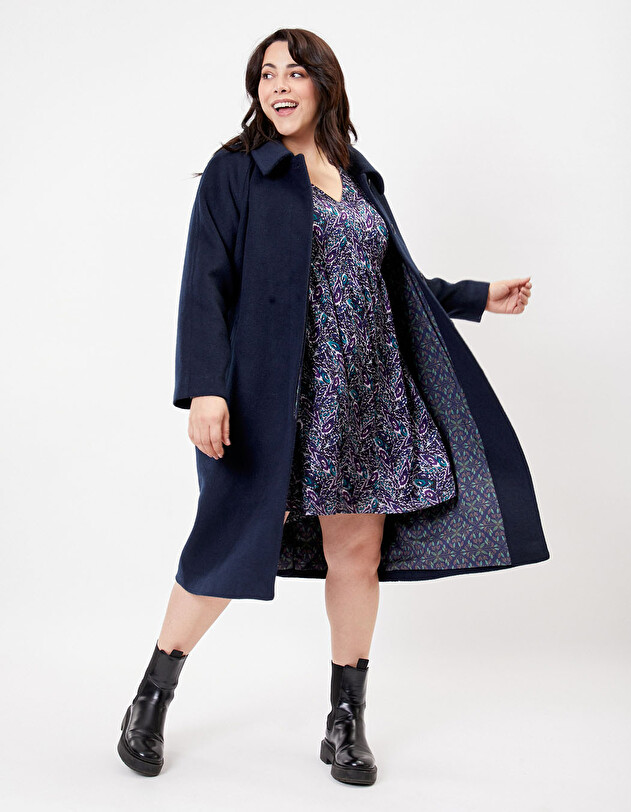 Womens long woo femme La Fianc&eacute;e