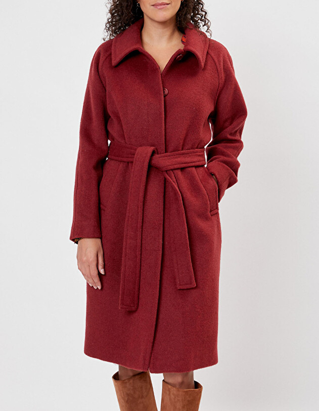 Womens long woo femme La Fianc&eacute;e