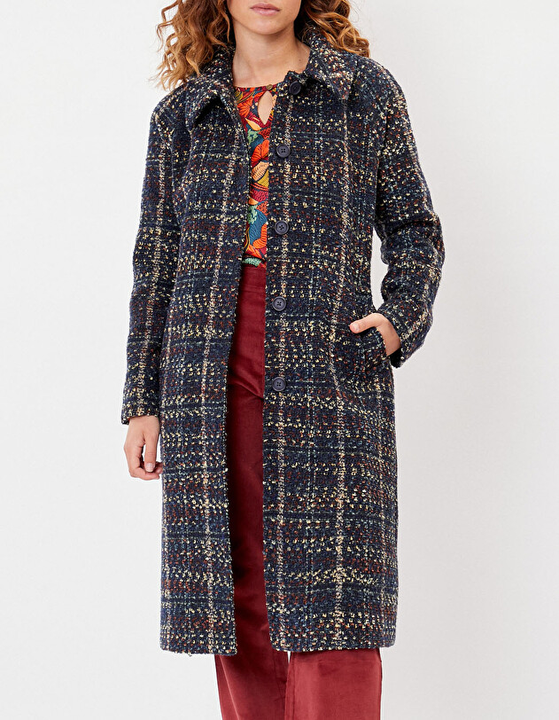 Womens long woo femme La Fianc&eacute;e