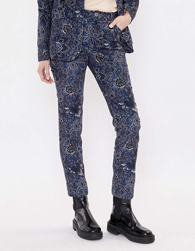 Stretch straight-leg trousers femme La Fianc&eacute;e
