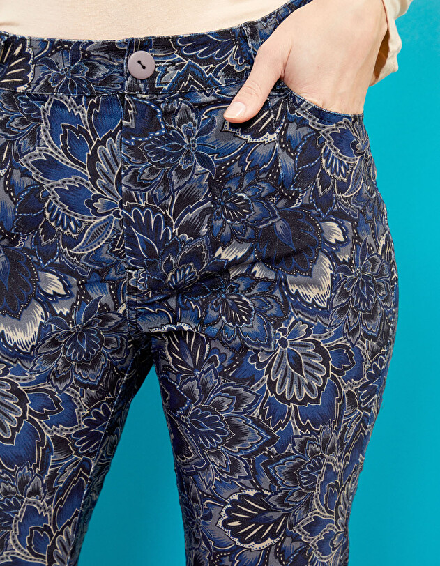 Stretch straight-leg trousers femme La Fianc&eacute;e