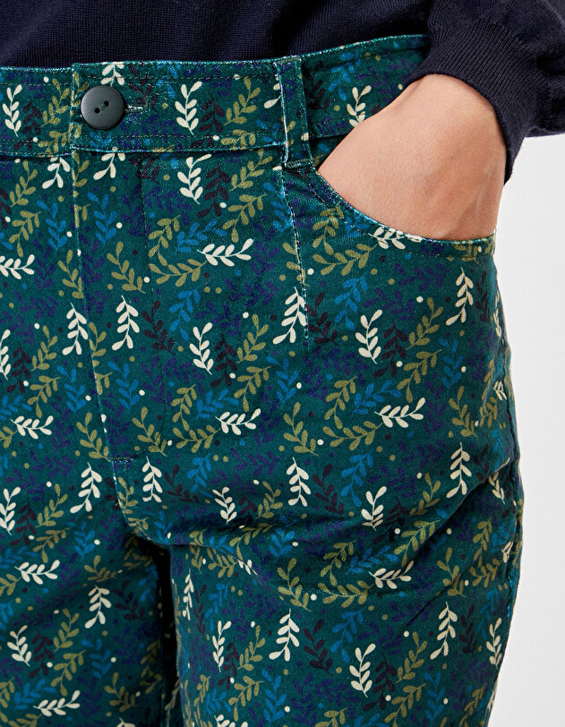 Stretch straight-leg trousers femme La Fianc&eacute;e