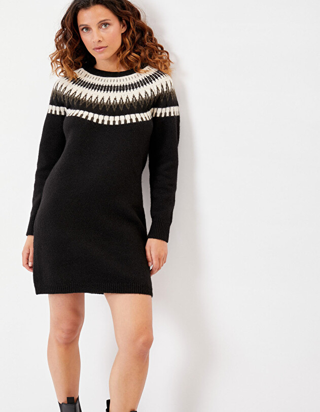 Jacquard jumper dress femme La Fianc&eacute;e