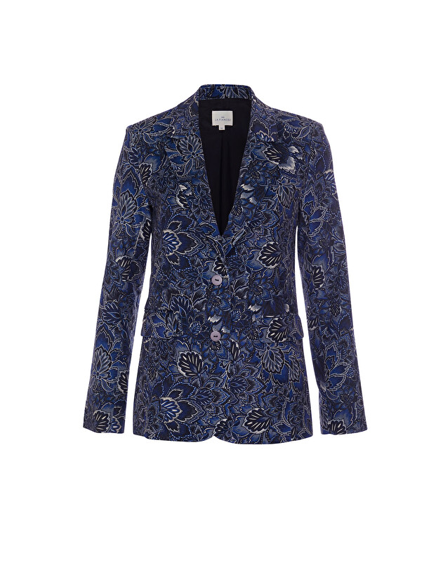 Velvet blazer jacket femme La Fianc&eacute;e