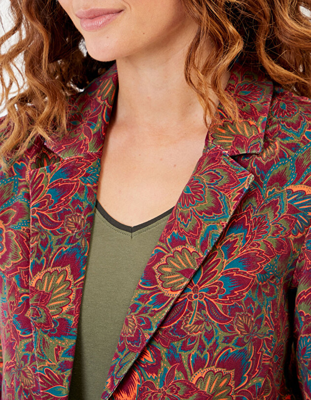 Velvet blazer jacket femme La Fianc&eacute;e